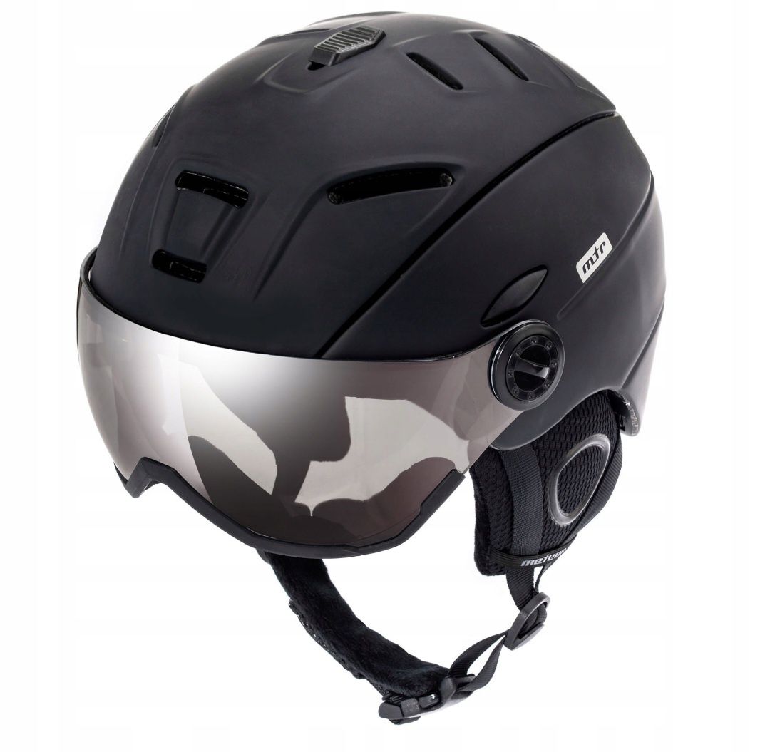 Kask narciarski  Z SZYBĄ M 55-58 mtr meteor holo