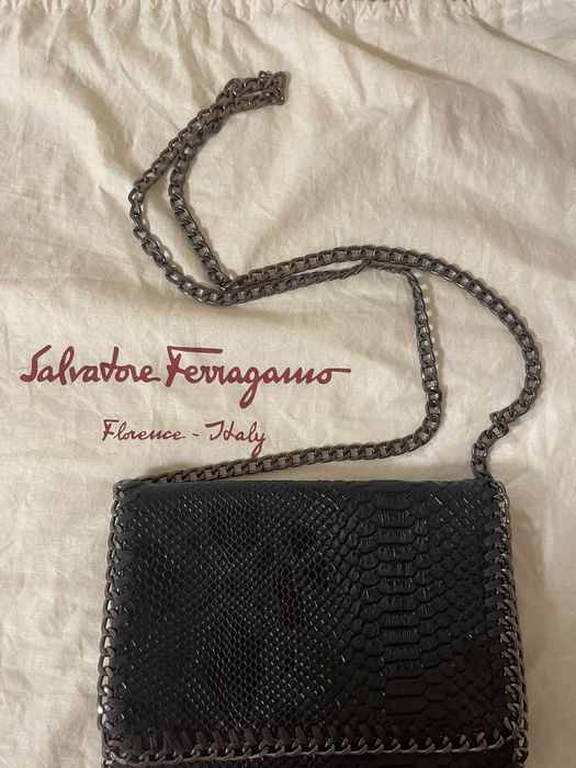 Stella maccartney клатч шкіра оригінал чорний