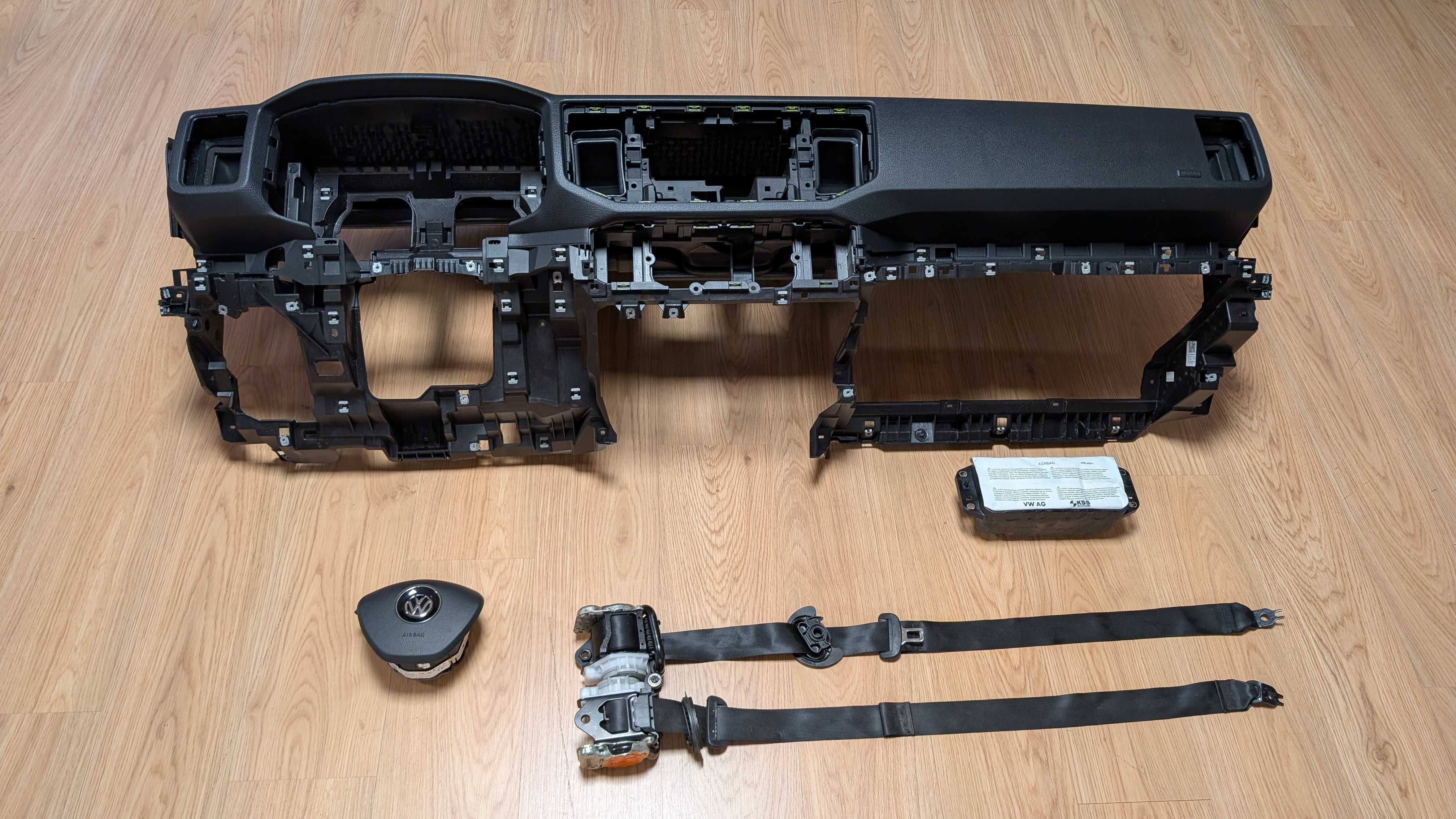 Conjunto Kit Airbags Tablier Volkswagen VW Crafter