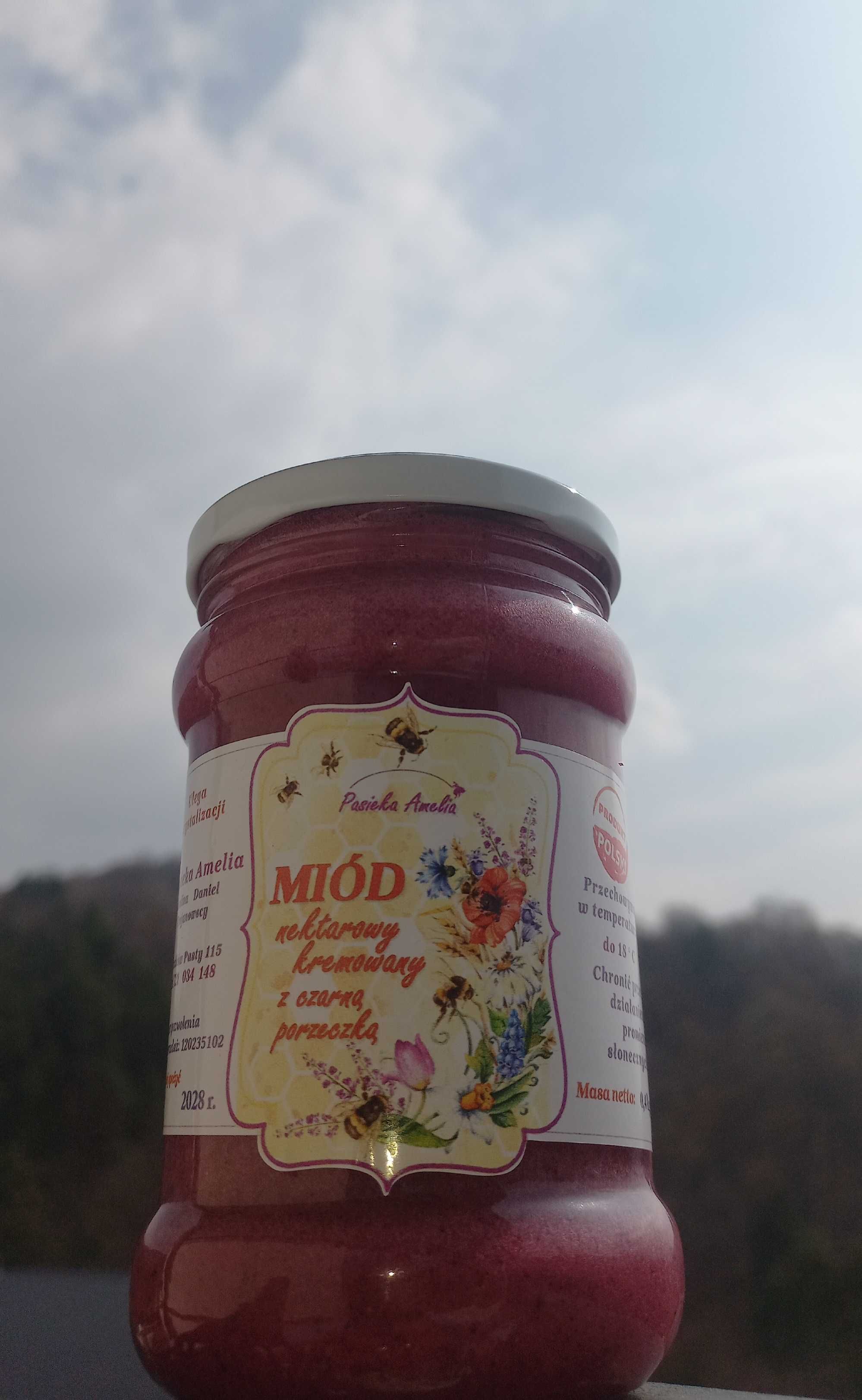 Naturalny miód Pasieka Amelia