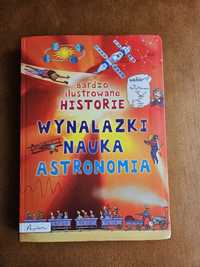 Bardzo ilustrowane historie wynalazki nauka i astronomia