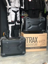 Zestaw 2 kufrów TRAX Adventure SW-MOTECH, BMW, SUZUKI, HONDA KTM,