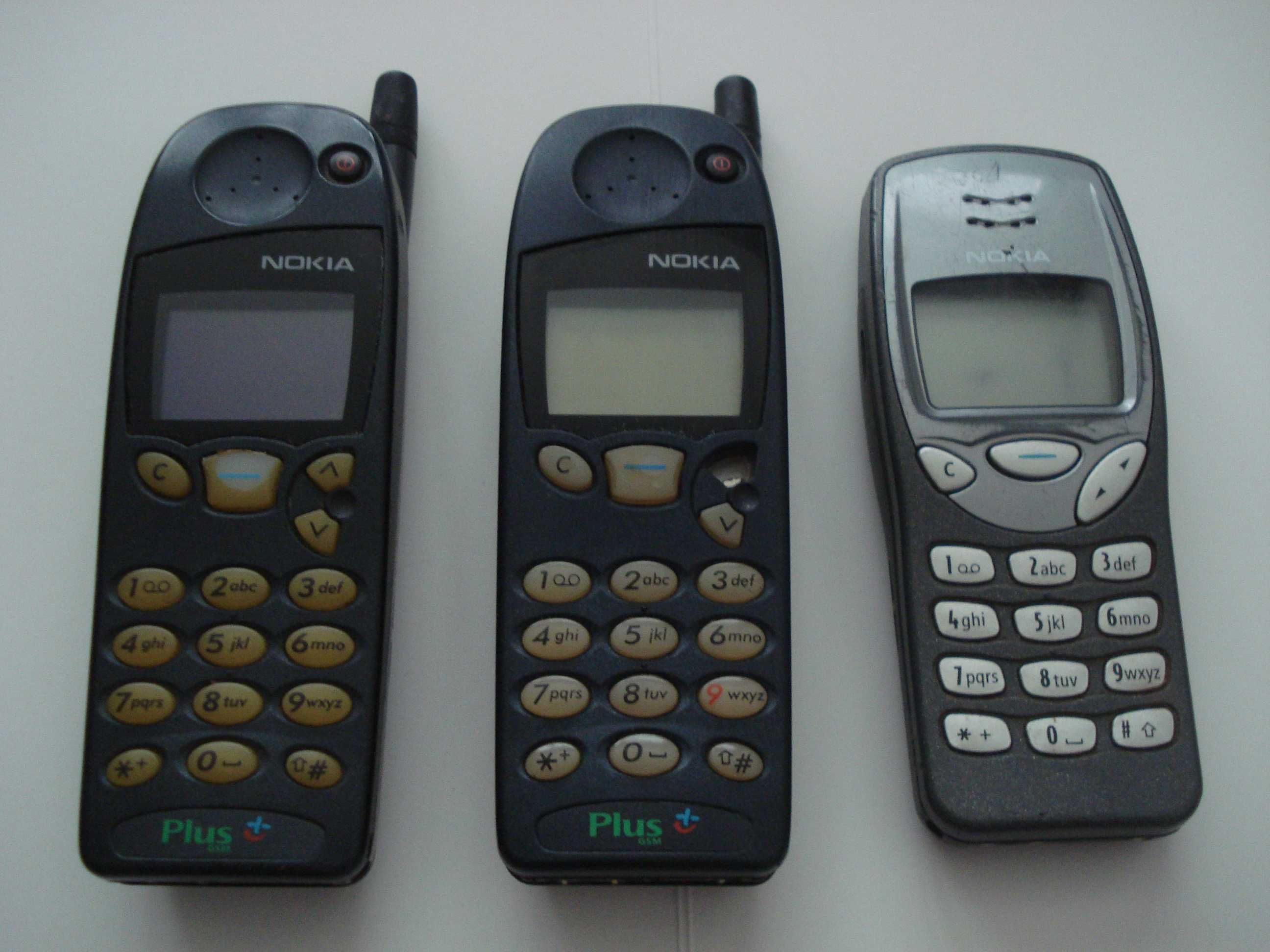 NOKIA 5110, NOKIA 5190, NOKIA 3210 vintage GSM