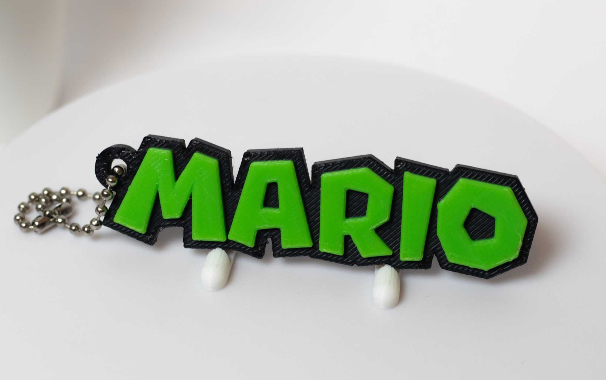 Porta Chaves Personalizado - Modelo Mario