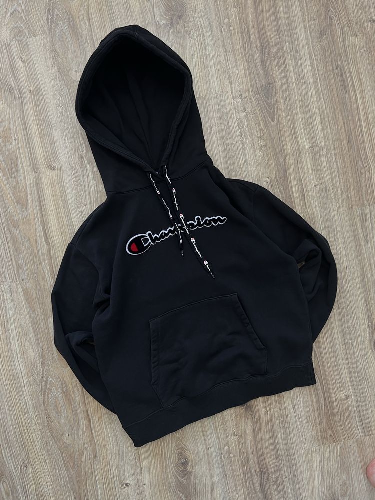 Худі Champion оригінал | Чорний | XS/S