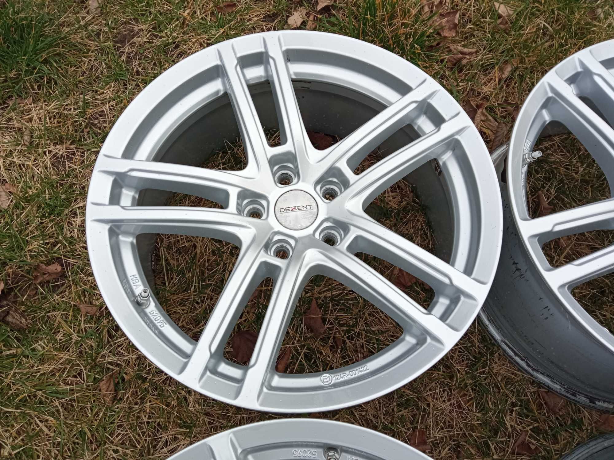 Felgi Dezent 18cali 5x112 et30 czujnik Audi VW Mercedes BMW Skoda Seat