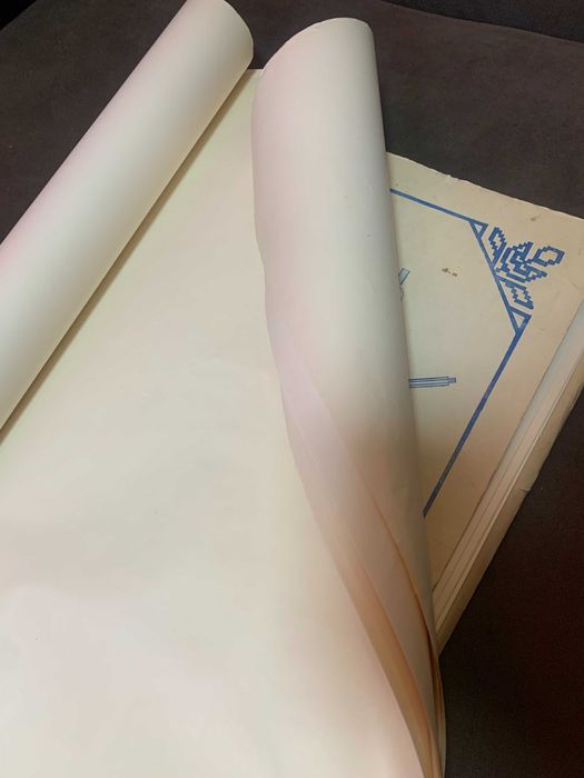 Бумага лист 630ммх 890мм СССр