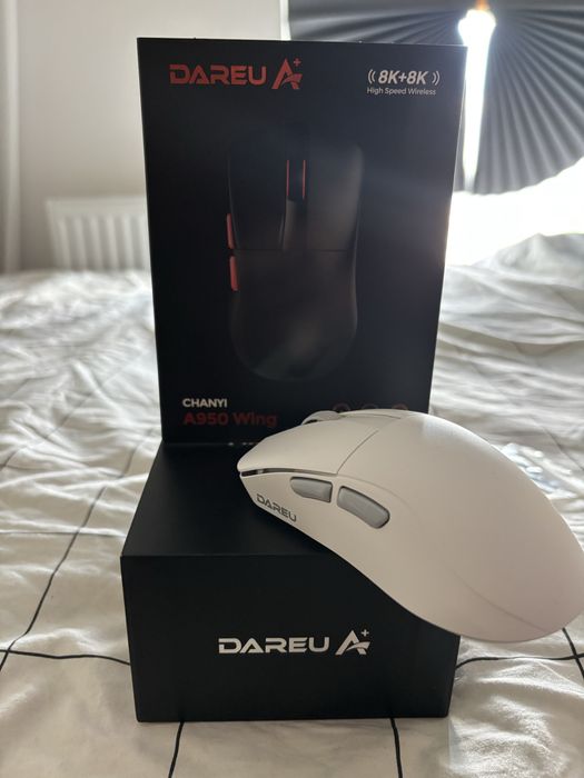 DAREU A950 WING 35g+ Ultraglide ICE+ Steelseries QCK Performance Speed