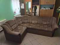 Narożnik rozkładany 220x250 cm z funkcją spania – 350 zł (do negocjacj