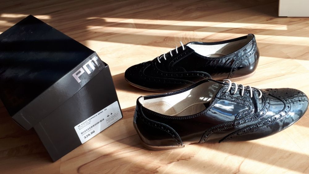 Primamoda botki,półbuty sznurowane 39, buty damskie