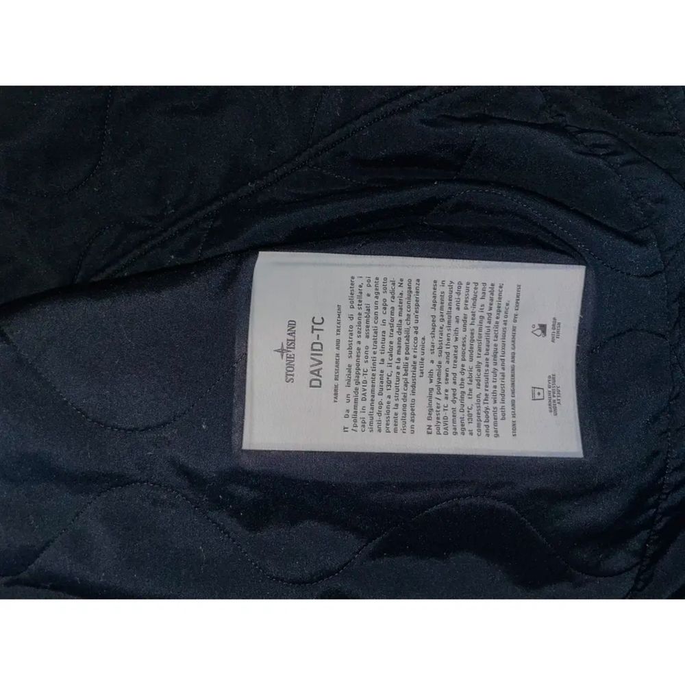 Stone Island David-TC Jacket – оригінал, чорний, XL