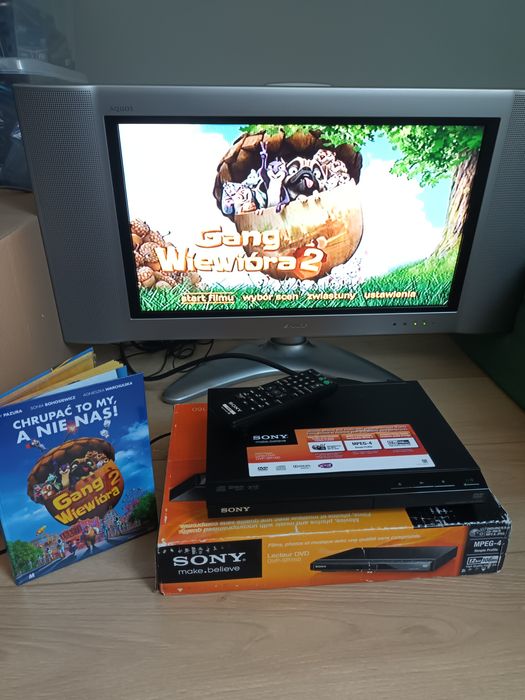 Odtwarzacz DVD Sony DVP-SR160 pilot instrukcja