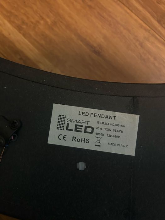 Lampa żyrandol LED