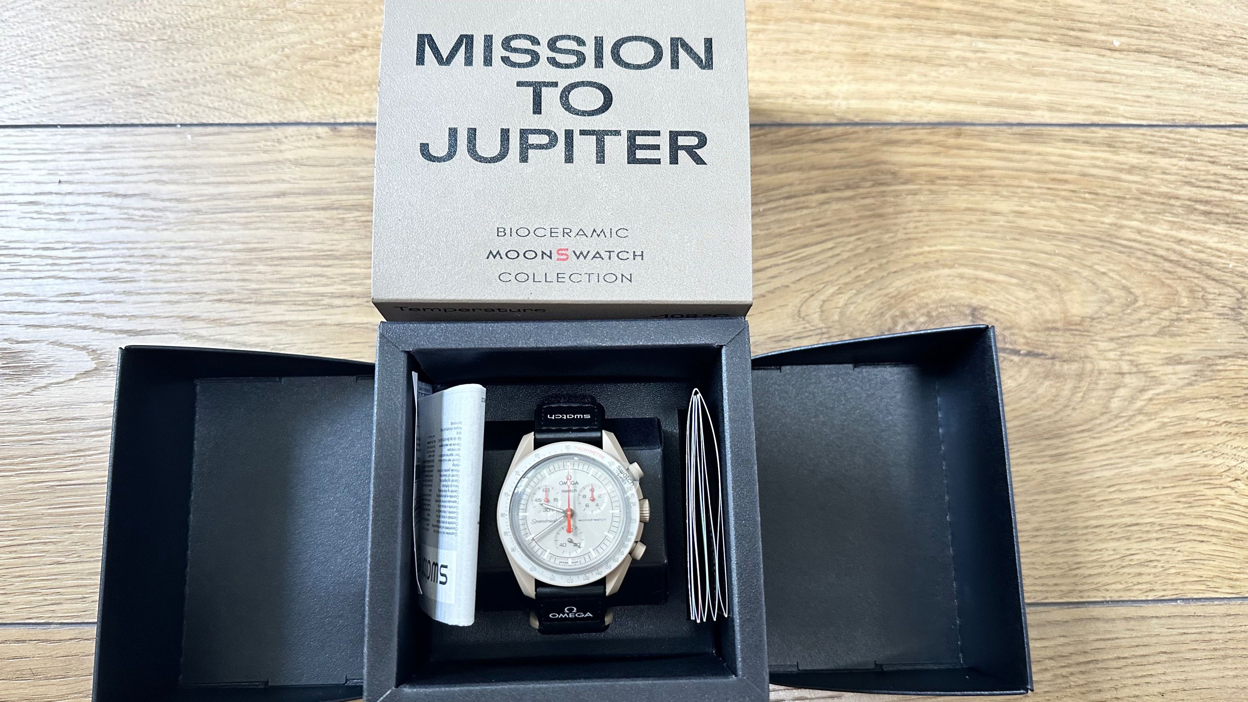 Omega Swatch Limited Edition Watch „ Jupiter“