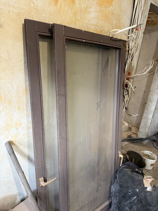 Okna drewaniane z demontażu