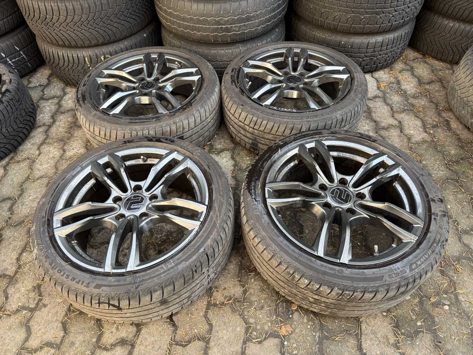 Koła 17" 5x120 BMW 1 E87 F20 F21 F22 3 E36 E46 E90 opony letnie 2024