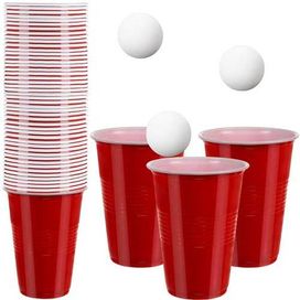 Gra Beer Pong imprezowa towarzyska 50 kubeczków