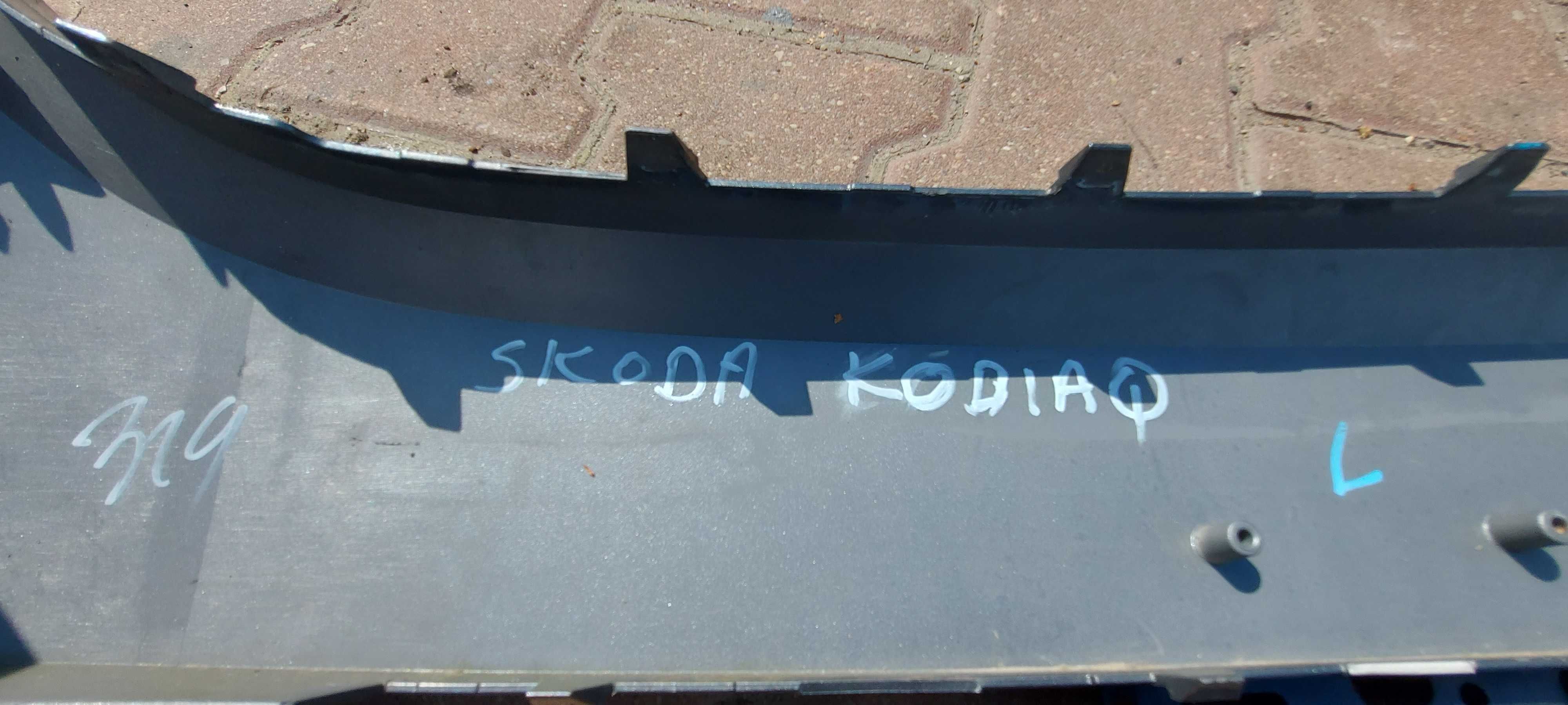 Skoda Kodiaq zderzak przedni