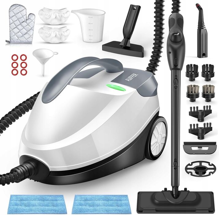 Odkurzacz Myjka parowa AUIFFER CB-08C 28 akcesoriów 1,5 L 2000 W,