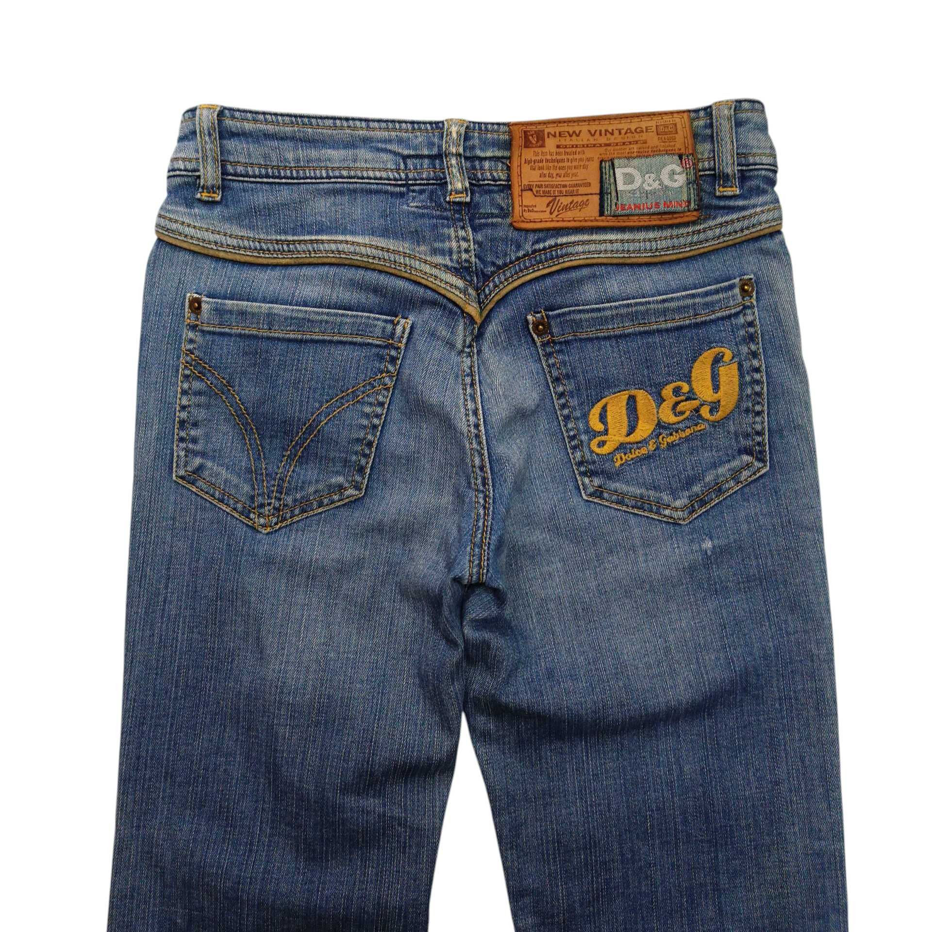 Вінтажні джинси Dolce Gabbana big logo D&G штани Y2K