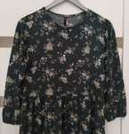 Sukienka midi floral print HOUSE oversize boho M