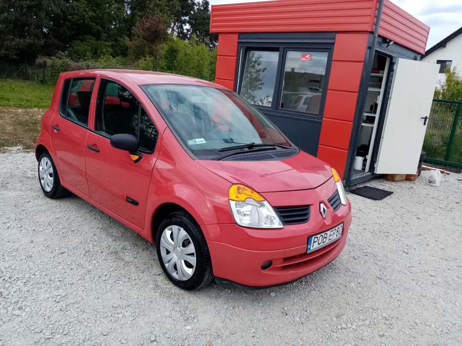 Ładny Modus 1.2 Benzyna 2005 rok Przebieg 184 tys km Zamiana