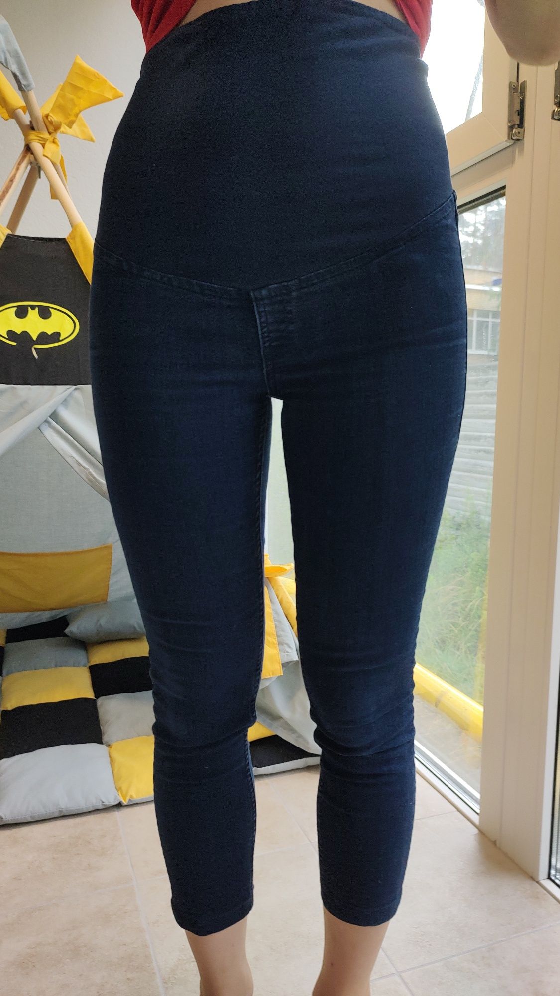 Вкороченні джинси H&M для вагітних