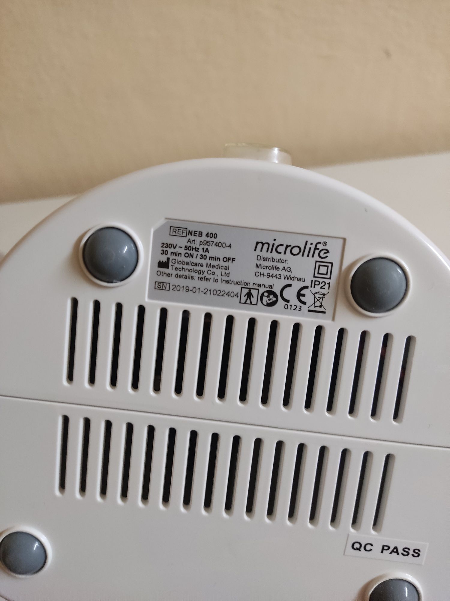 Inhalator firmy Microlife