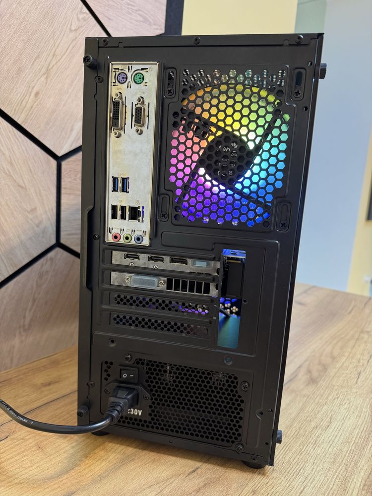 Ігровий ПК І3 9100F/16Gb DDR4/SSD120/HDD500/RX480 8Gb