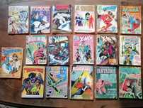 Banda desenhada Super Heróis dos anos 80 - 17 revistas
