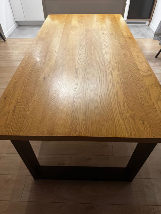 Stół styl LOFT nogi czarne