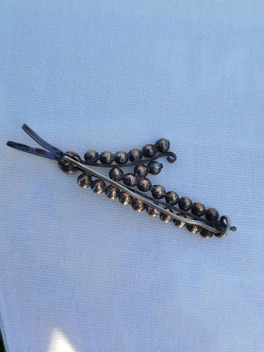 Брошка срібло 875⁰ зірка