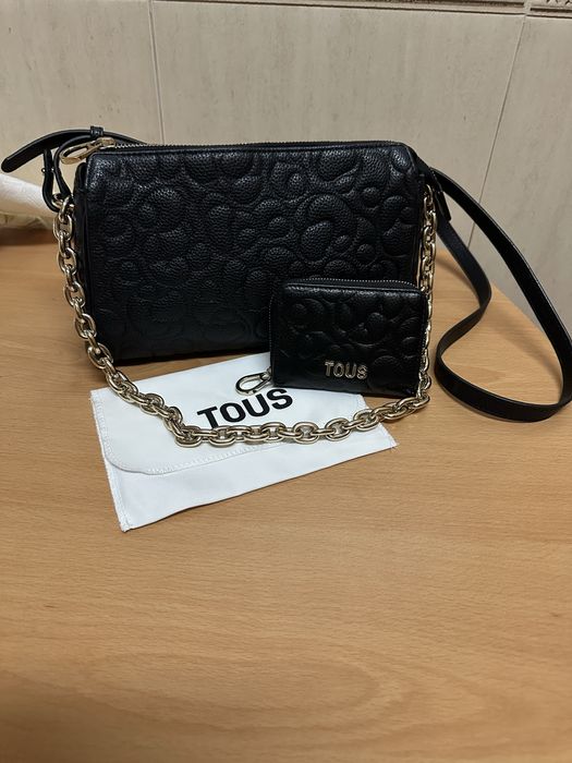 Conjunto Tous em pele - Pouco uso