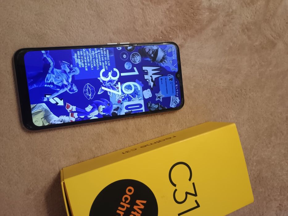 Realne C31 Smartfon LTE 5G Android DualSim