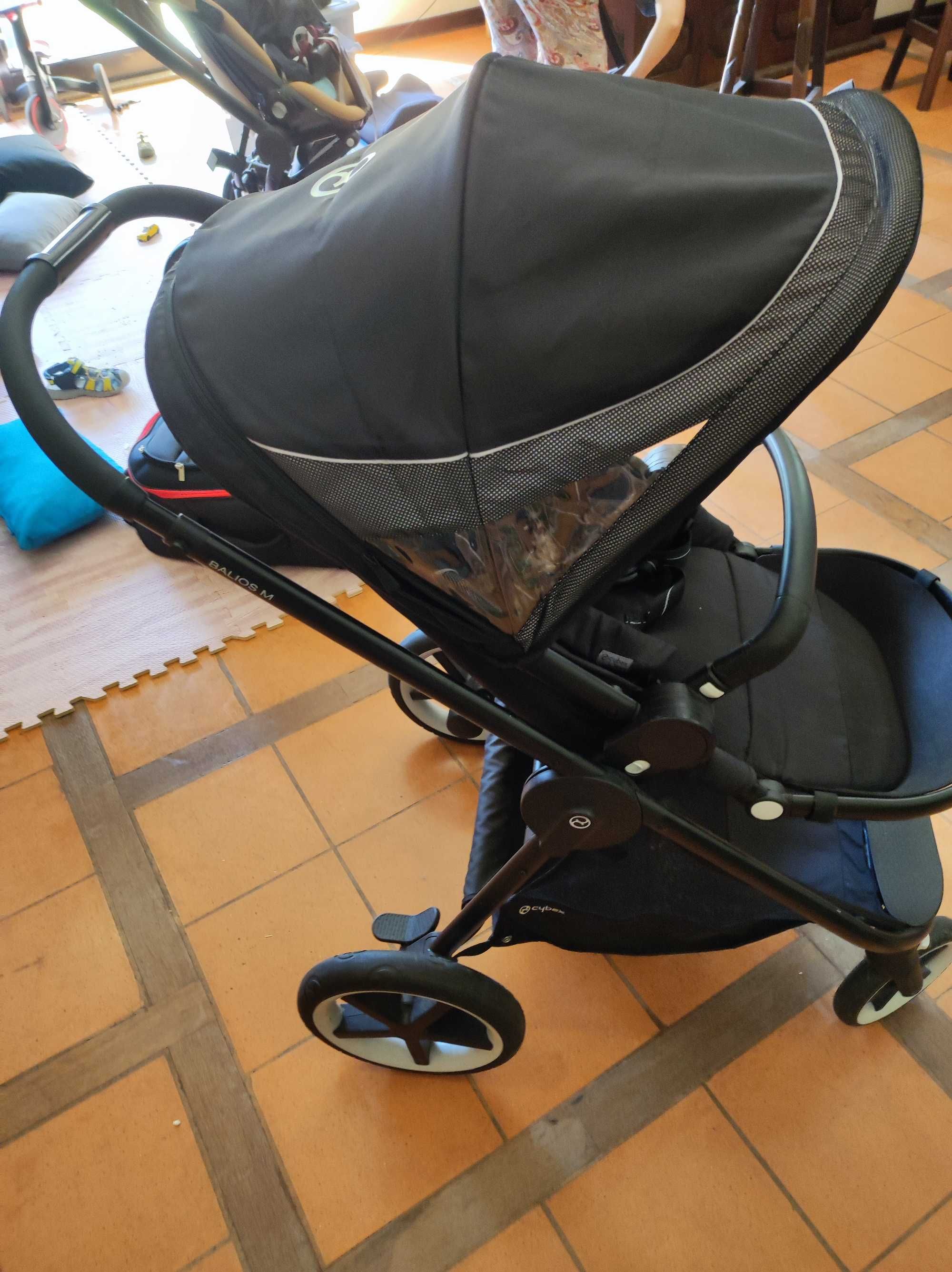 Cadeira cybex + ovo cybex