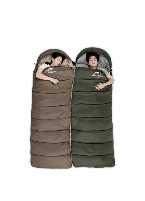 Зимовий спальний мішок Naturehike U350S (-3°C), темно-зелений