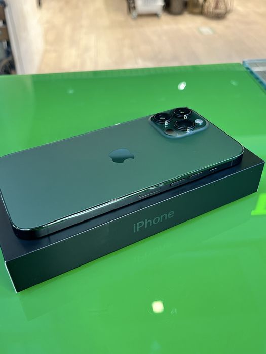 Магазин! iPhone 13 Pro Max 256gb Green Neverlock! Гарантія! Обмін!