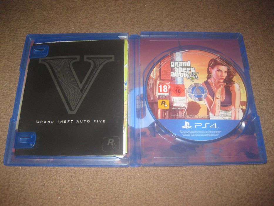 Jogo "Grand Theft Auto V" para a Playstation 4/Impecável!