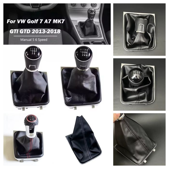 Alavanca VW Passat B6/B7 Golf MK7 manete moca fole mudança Velocidades