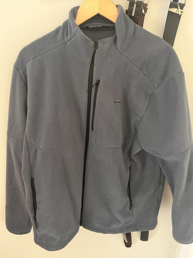 Casaco polar MH500 Quechua novo XL