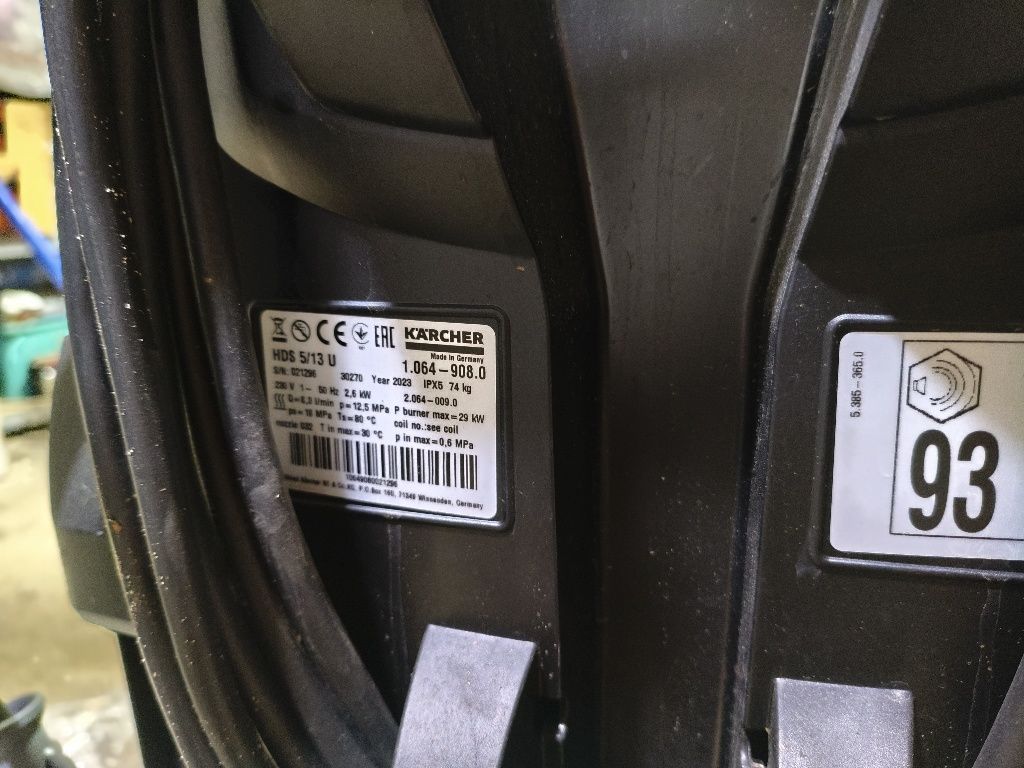Myjka ciśnieniowa Karcher HDS 5/13U z podgrzewaczem