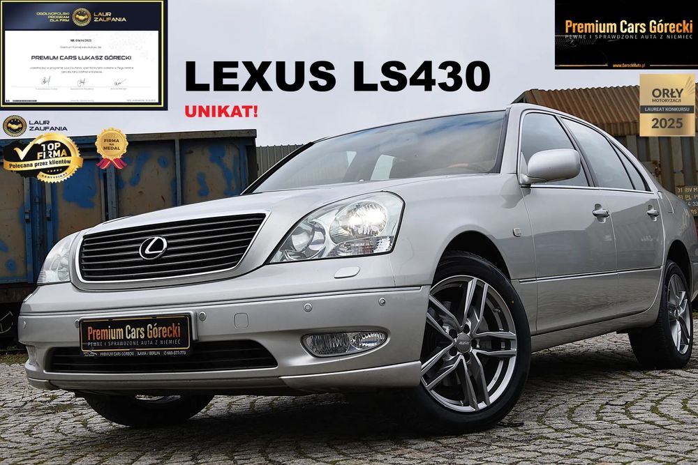 Lexus LS FILM*Luxury*Xenon*Skóry*ACC*MarkLevinson*elFotele*SoftClose*ASO*UNIKAT