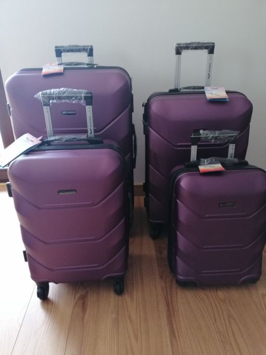 Komplet 4 walizek WINGS ABS 4 koła, wszystkie modele OKAZJA