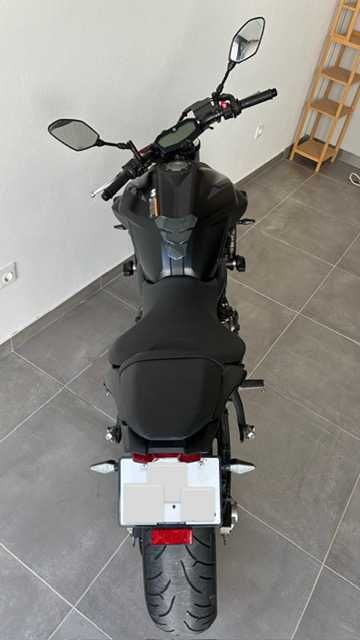 Yamaha MT-07 com Akrapovic Titanium 35KW apenas no livrete