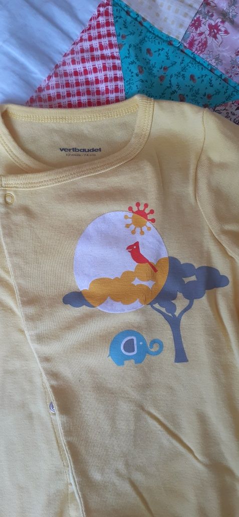 Babygrow algodão da Verbaudet - impecável - 1 ano