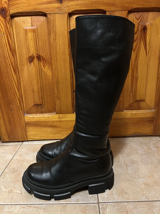 Чоботи, черевики шкіряні р.37 зимові