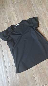 Nowa czarna bluzka Reserved falbanki 42