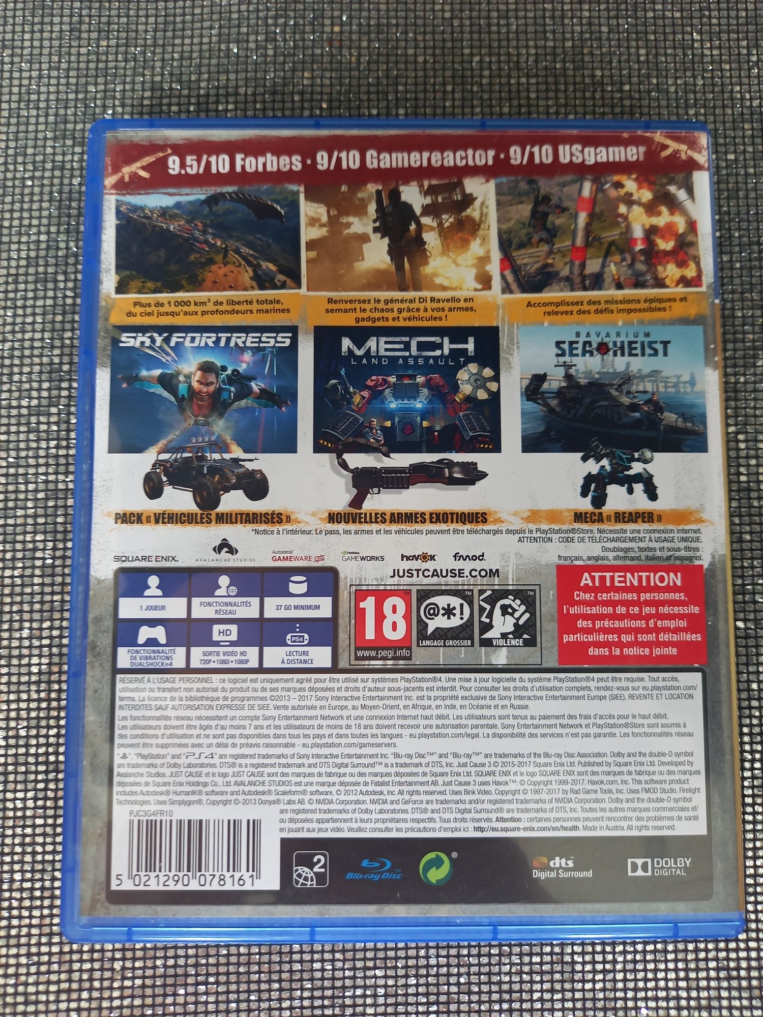 Gra Just Cause 3 Ps4 PlayStation 4