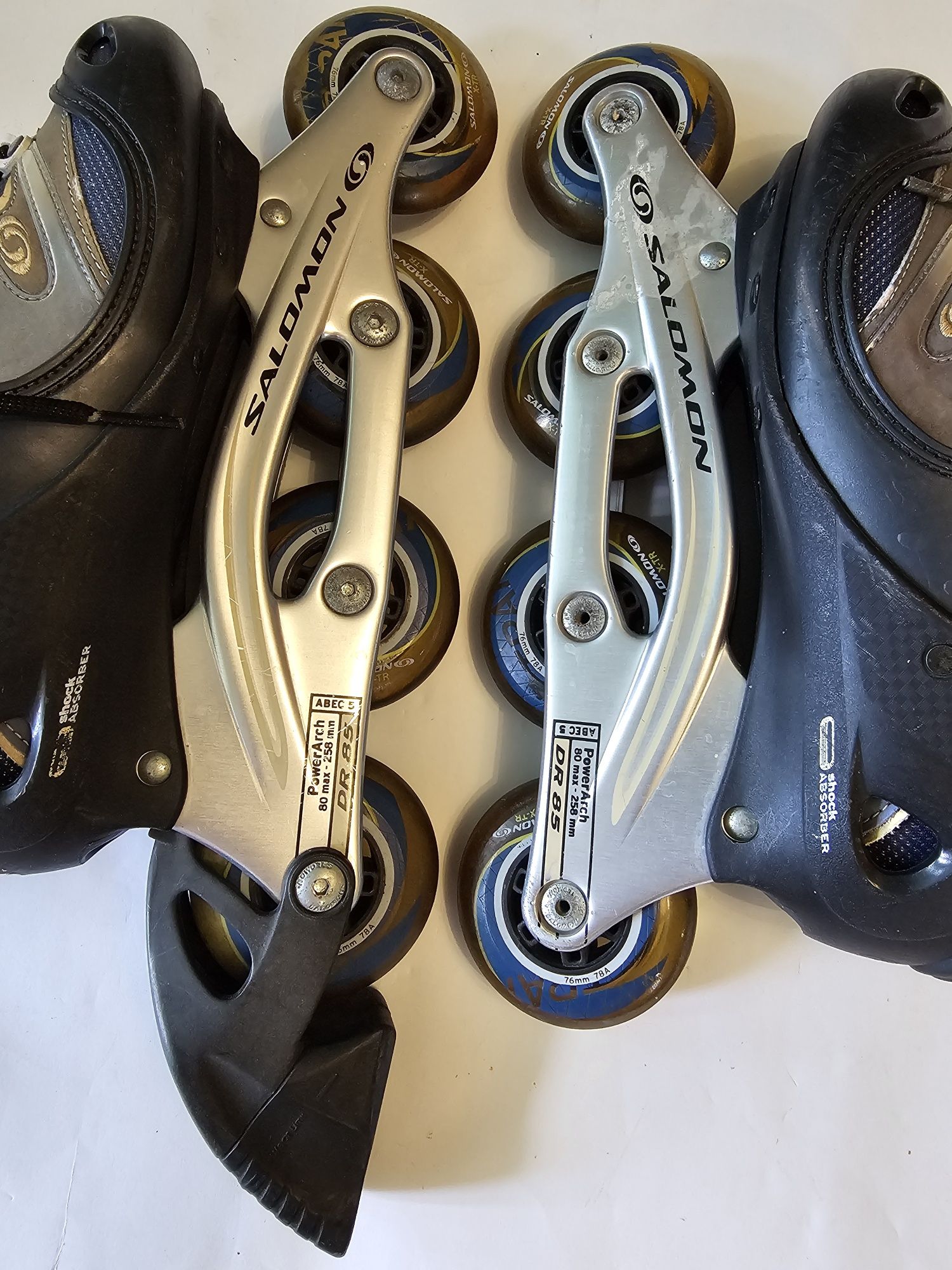 Роликові Ковзани Salomon DR 85 Power Arch 23см.  Під Ремонт