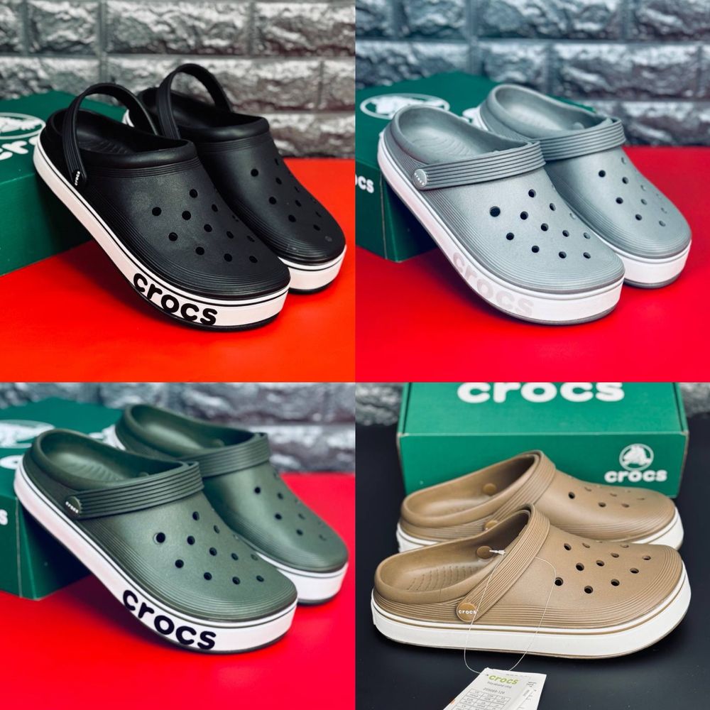 Crocs чоловічі крокси на любий смак розміри 36-46